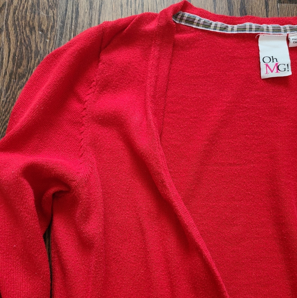 Red Cardigan - Picture 3 of 3